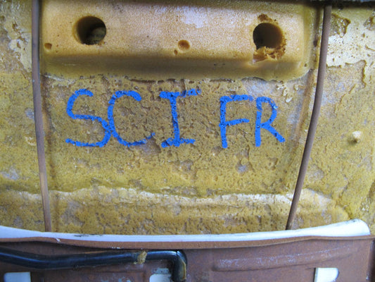 97-98 Lexus JZZ31L SC400 SC300 Front Right Seat Upper Leather Cushion Ivory OEM