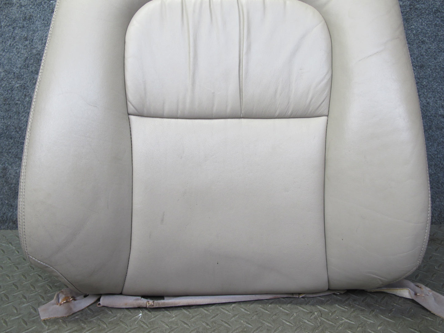 97-98 Lexus JZZ31L SC400 SC300 Front Right Seat Upper Leather Cushion Ivory OEM