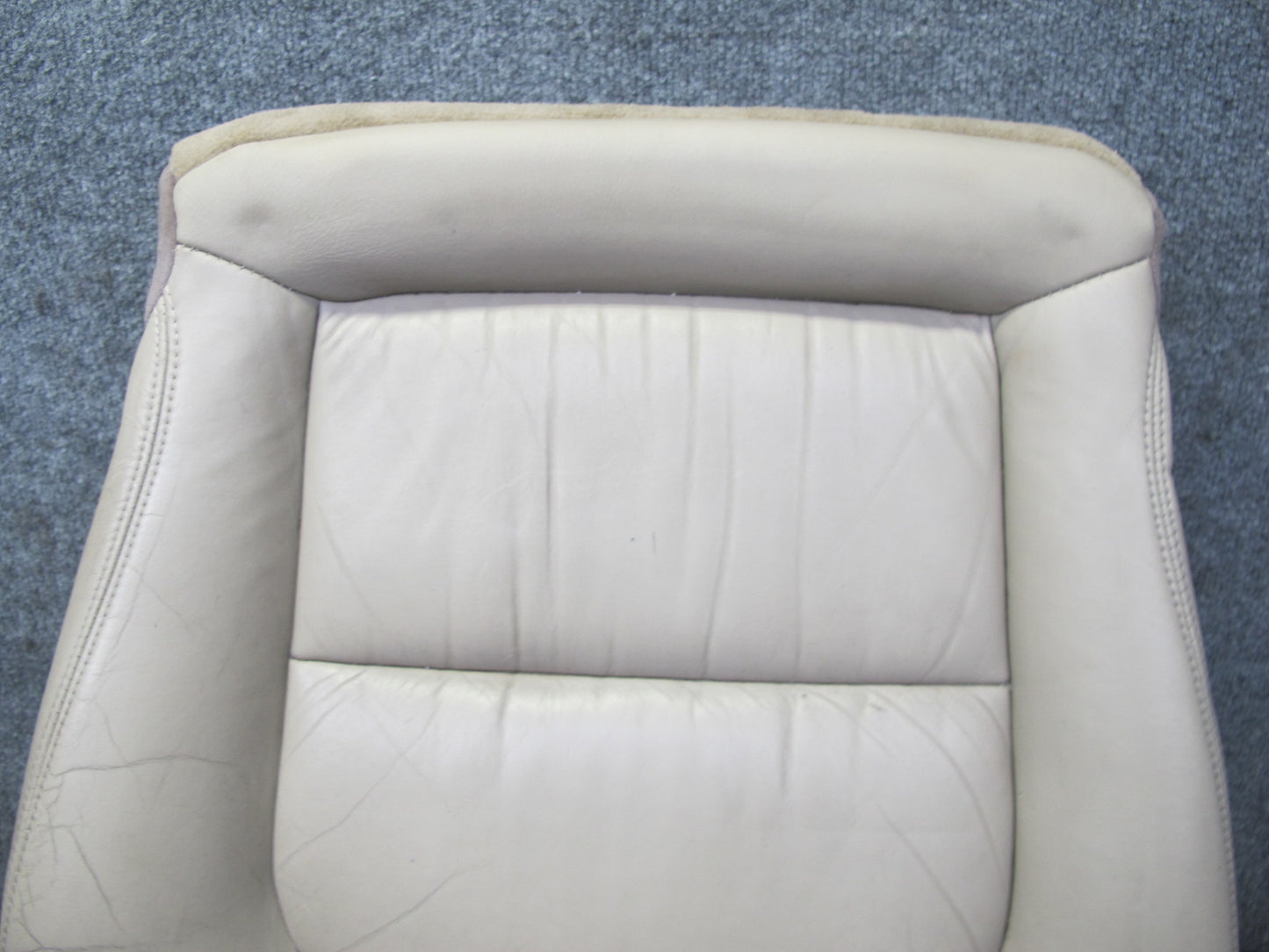 97-98 Lexus JZZ31L SC400 SC300 Front Right Seat Lower Leather Cushion Ivory OEM