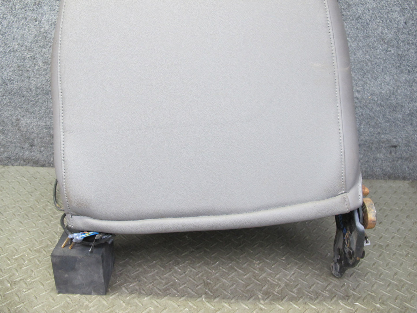 88-91 Mazda RX7 FC3S Convert Right Seat Upper Leather Cushion Backrest Brown OEM