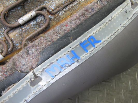 88-91 Mazda RX7 FC3S Convertible Right Seat Lower Leather Cushion Brown OEM