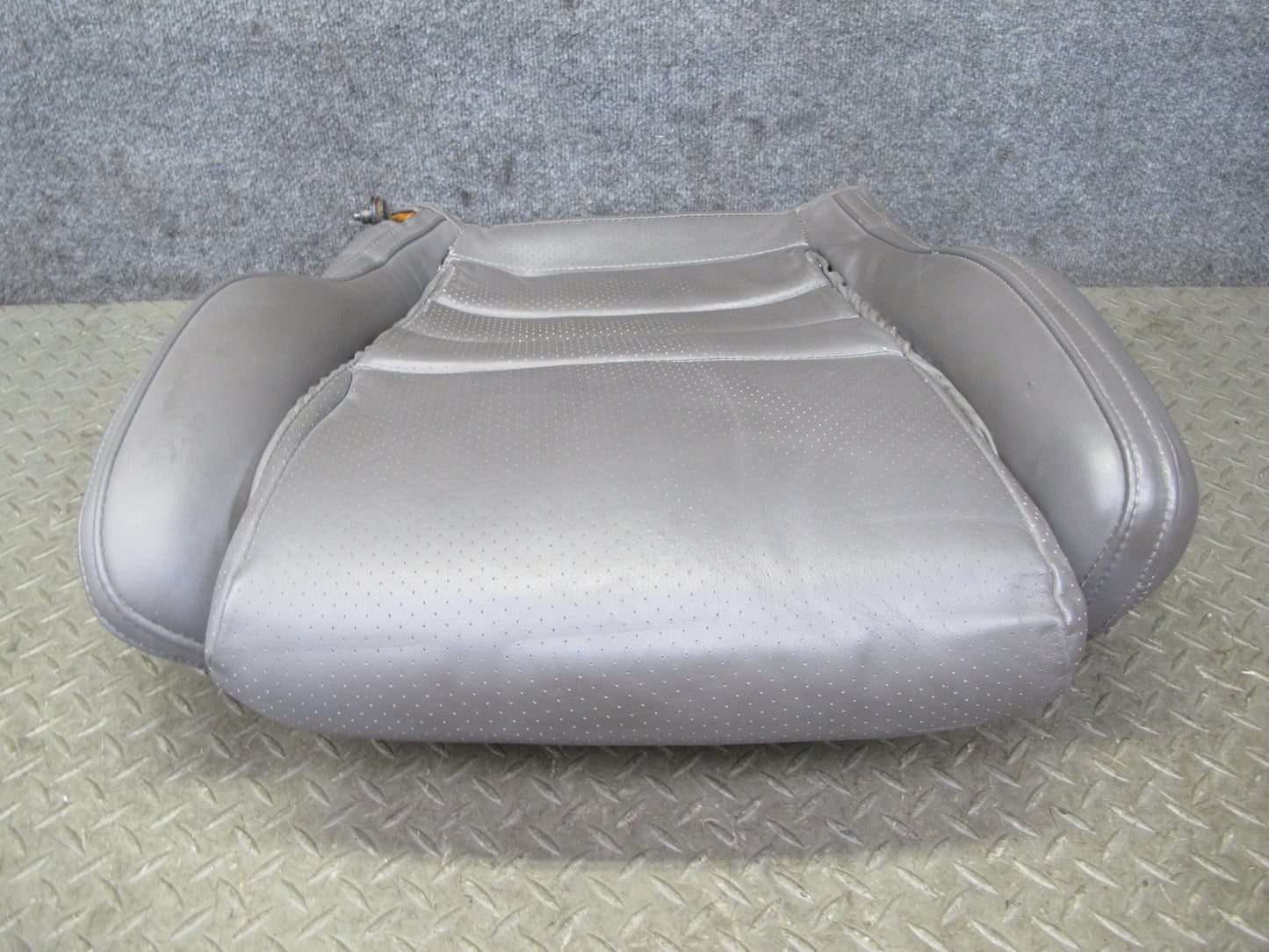 88-91 Mazda RX7 FC3S Convert Left Driver Seat Lower Leather Cushion Brown OEM