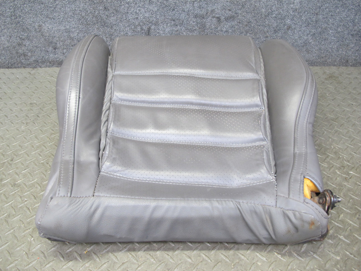 88-91 Mazda RX7 FC3S Convert Left Driver Seat Lower Leather Cushion Brown OEM