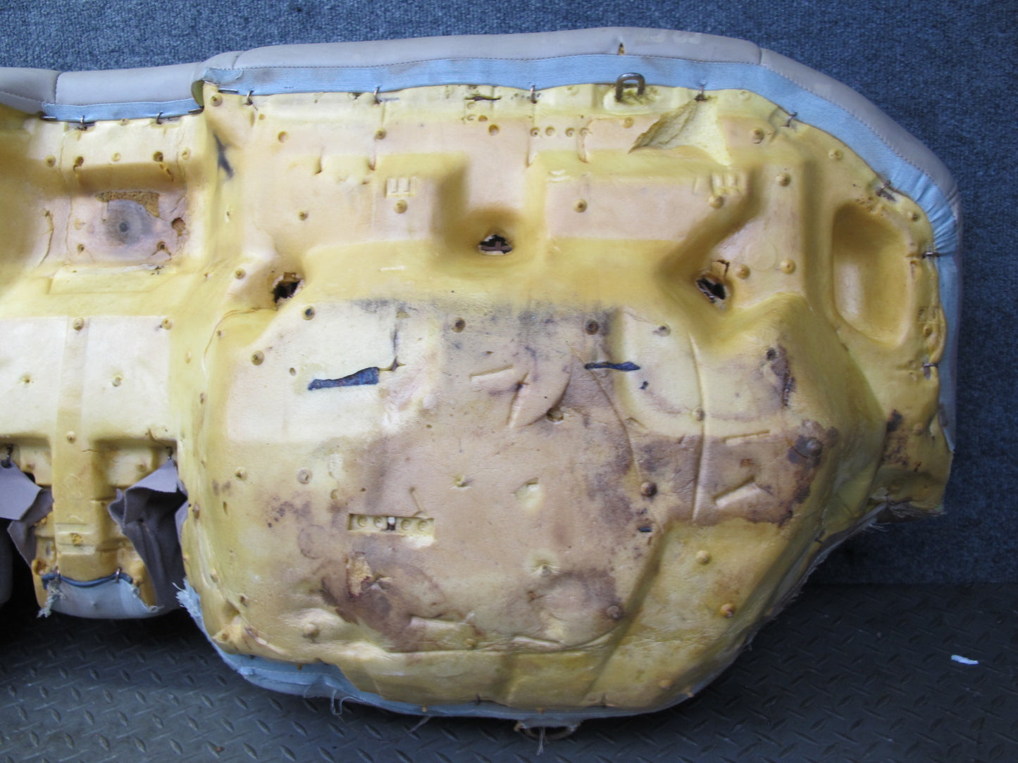 92-94 Lexus JZZ31L SC400 SC300 Rear Leather Seat Lower Cushion Cashmere OEM