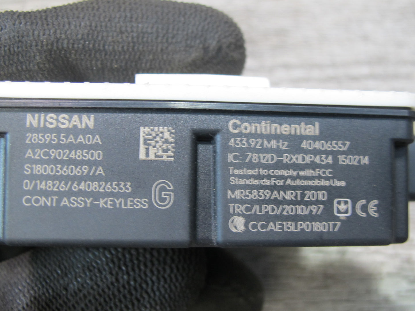 2013-2020 Infiniti JX35 QX60 Keyless Entry Control Module 285955AA0A