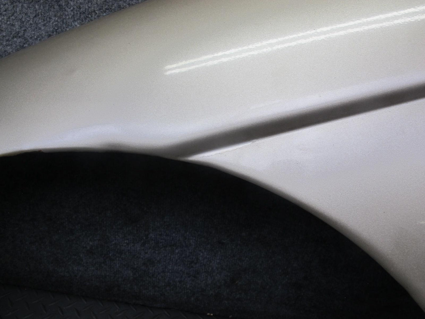92-00 Lexus JZZ31L SC400 SC300 Front Left Fender Shell Cover Panel Beige Rolled