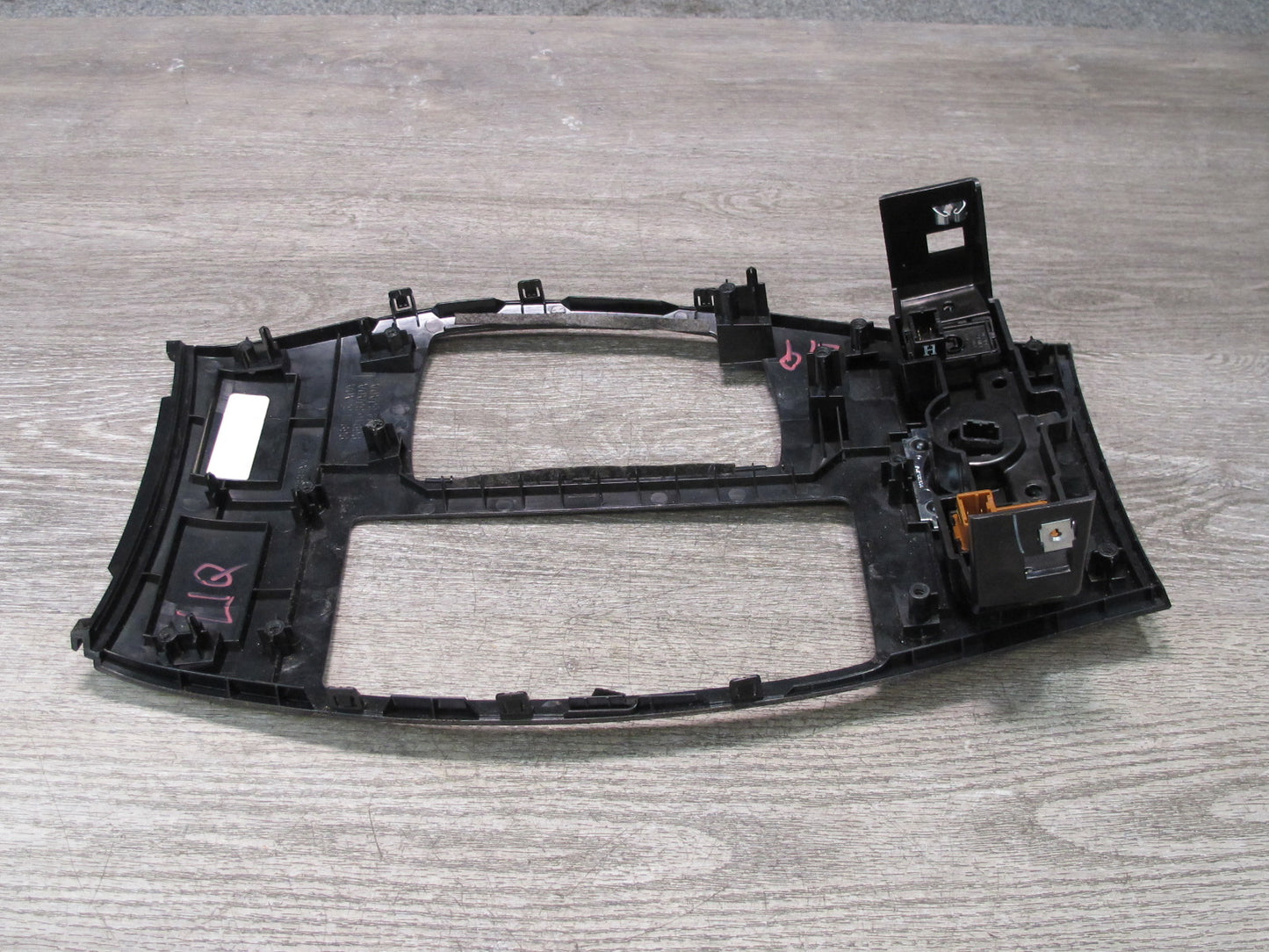 2013-2016 Infiniti JX35 QX60 Center Console Trim Bezel Cover Panel w Switches