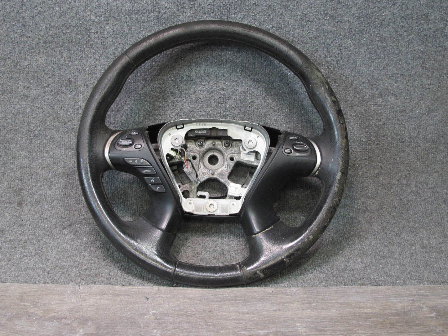 2013-2016 Infiniti JX35 QX60 Leather Steering w Controls