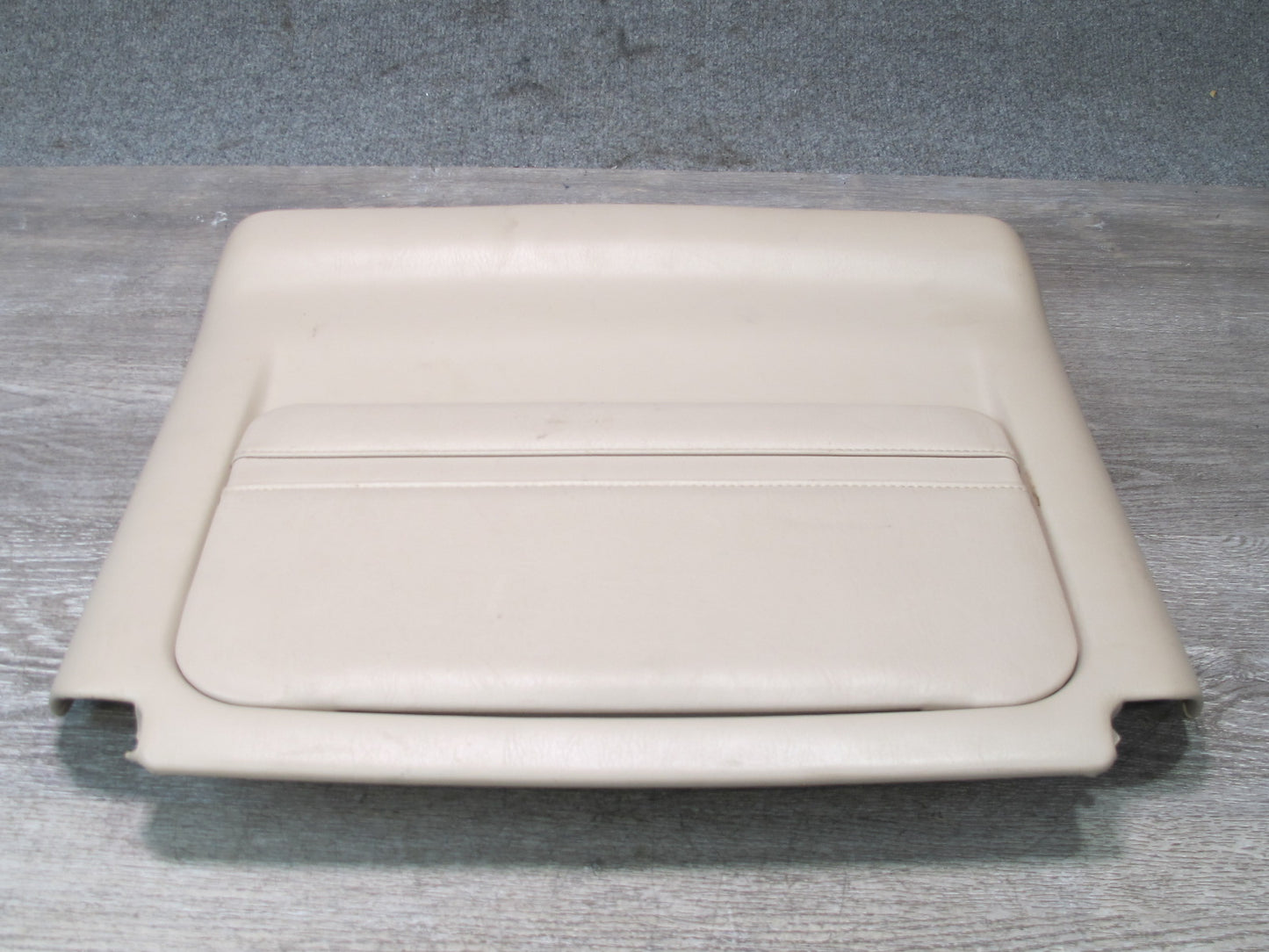 1998-2002 Lexus LX470 Front Left Driver Side Seat Back Rear Panel Ivory
