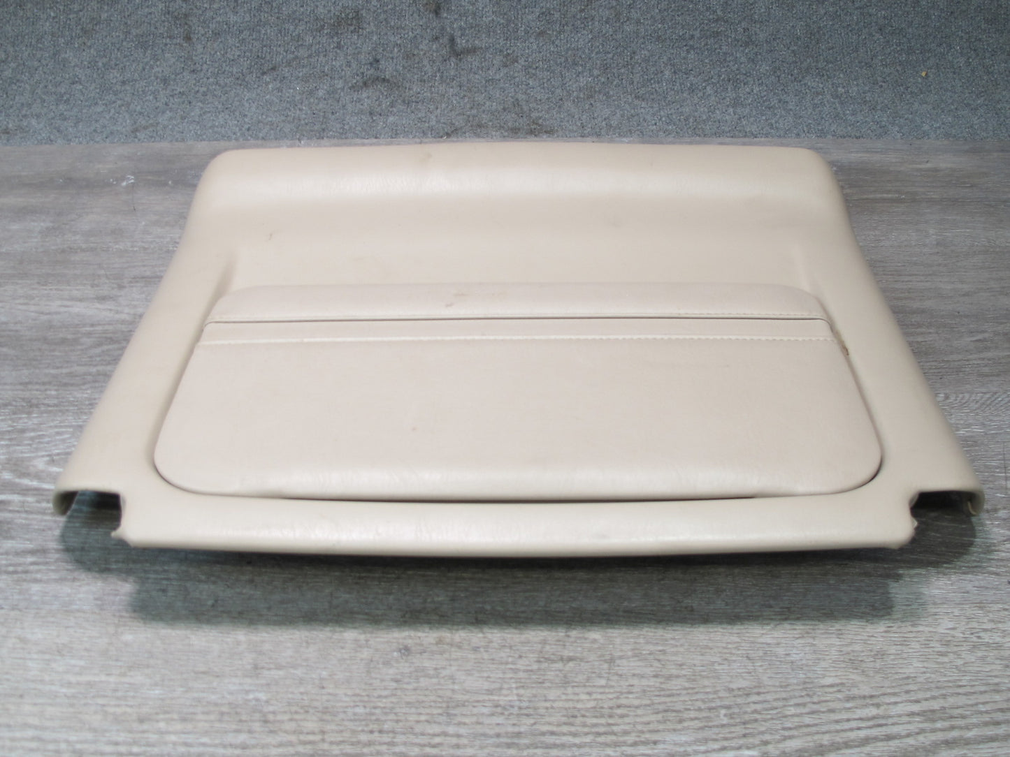 1998-2002 Lexus LX470 Front Left Driver Side Seat Back Rear Panel Ivory