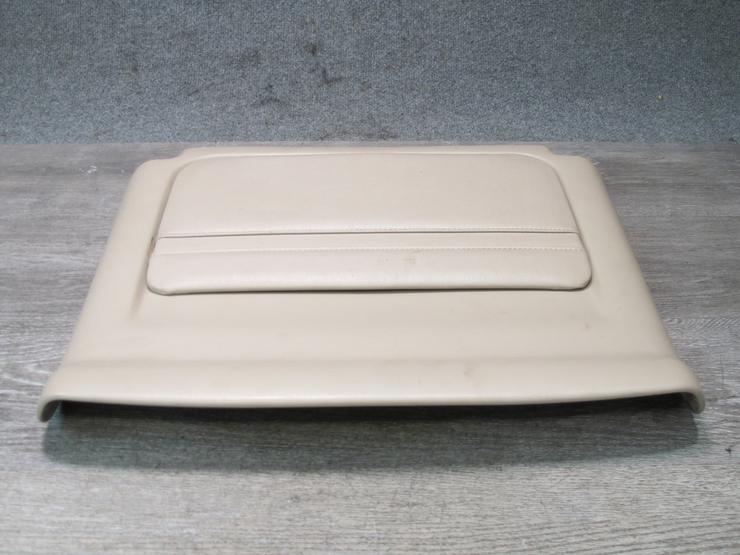 1998-2002 Lexus LX470 Front Left Driver Side Seat Back Rear Panel Ivory