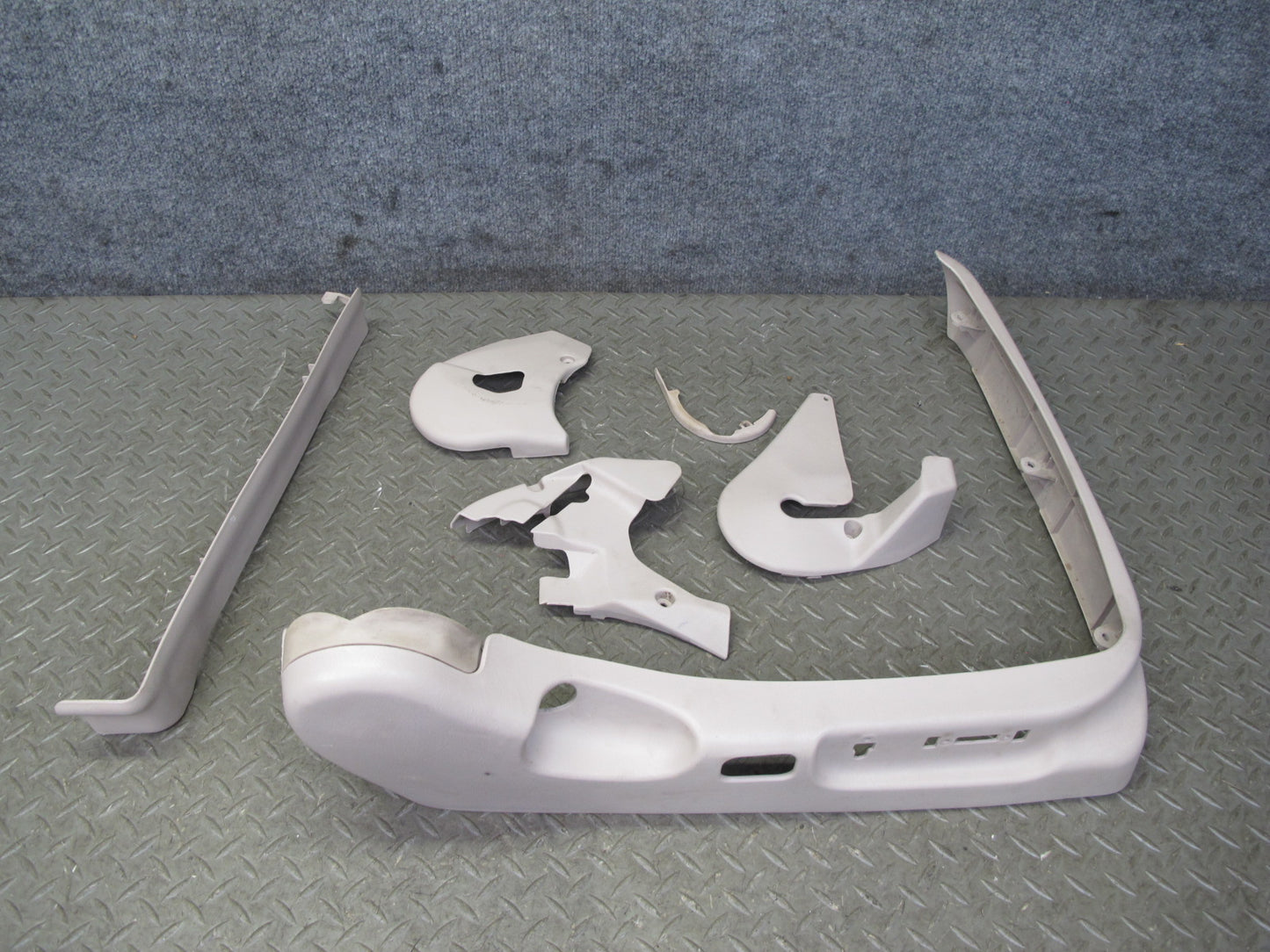 95-00 Lexus JZZ31L SC400 SC300 Set of 6 Front Right Seat Trim Ivory OEM