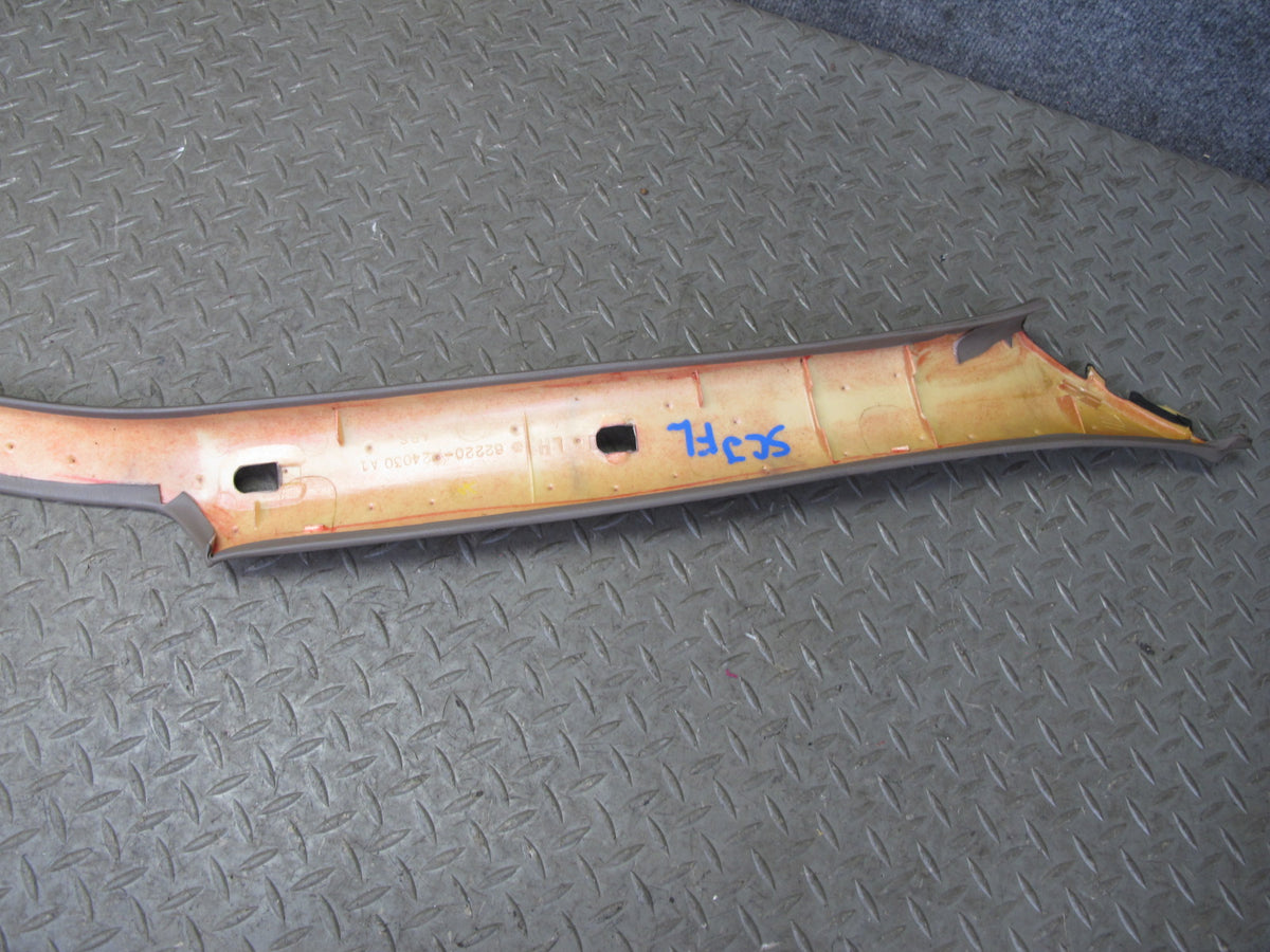 92-00 Lexus JZZ31L SC400 SC300 Front A Pillar Trim Cover Panel Set Brown OEM