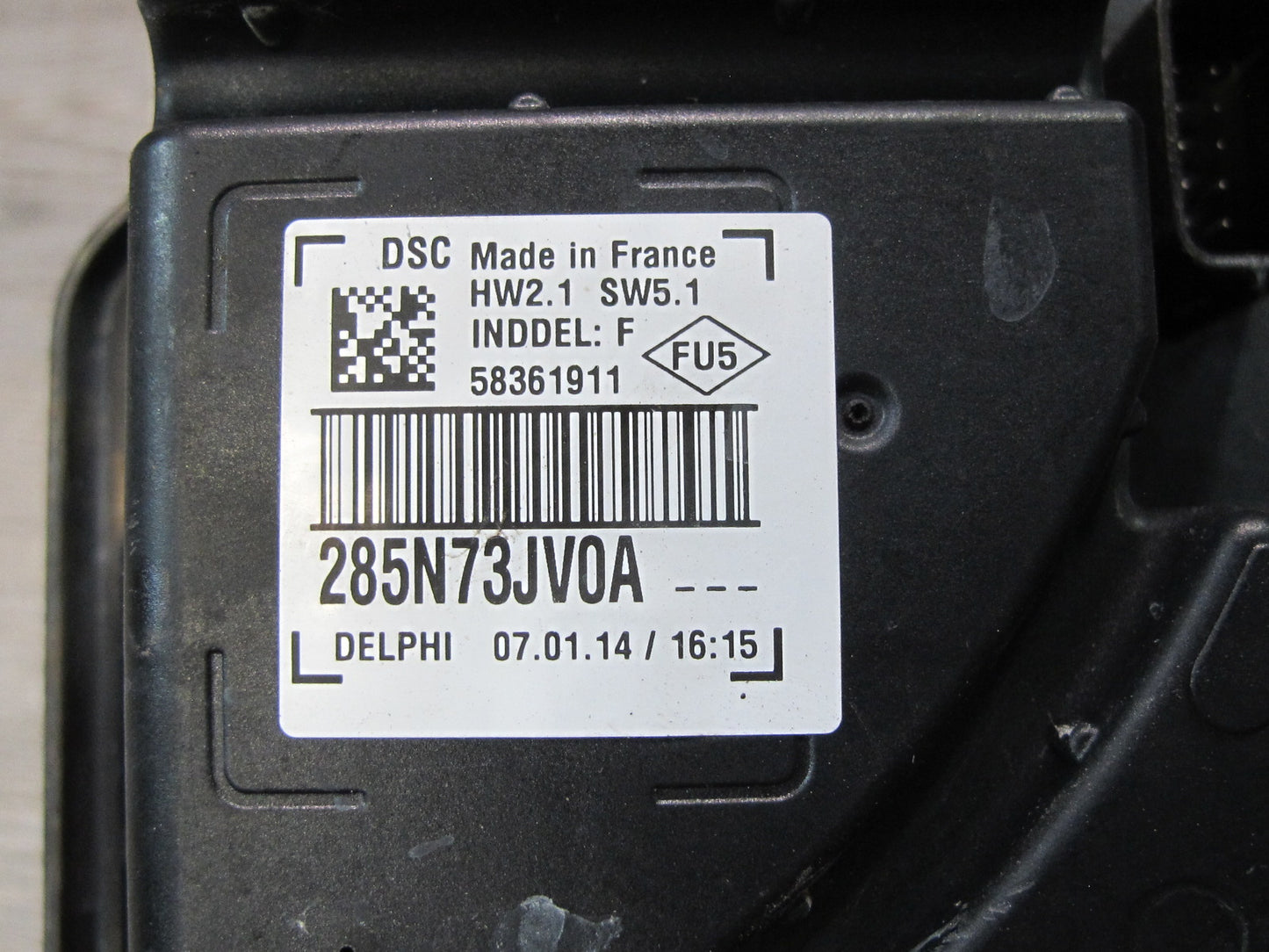 2014-2017 Infiniti QX60 2.5L Hybrid Pedestrian Warning Speaker 285N73JV0A