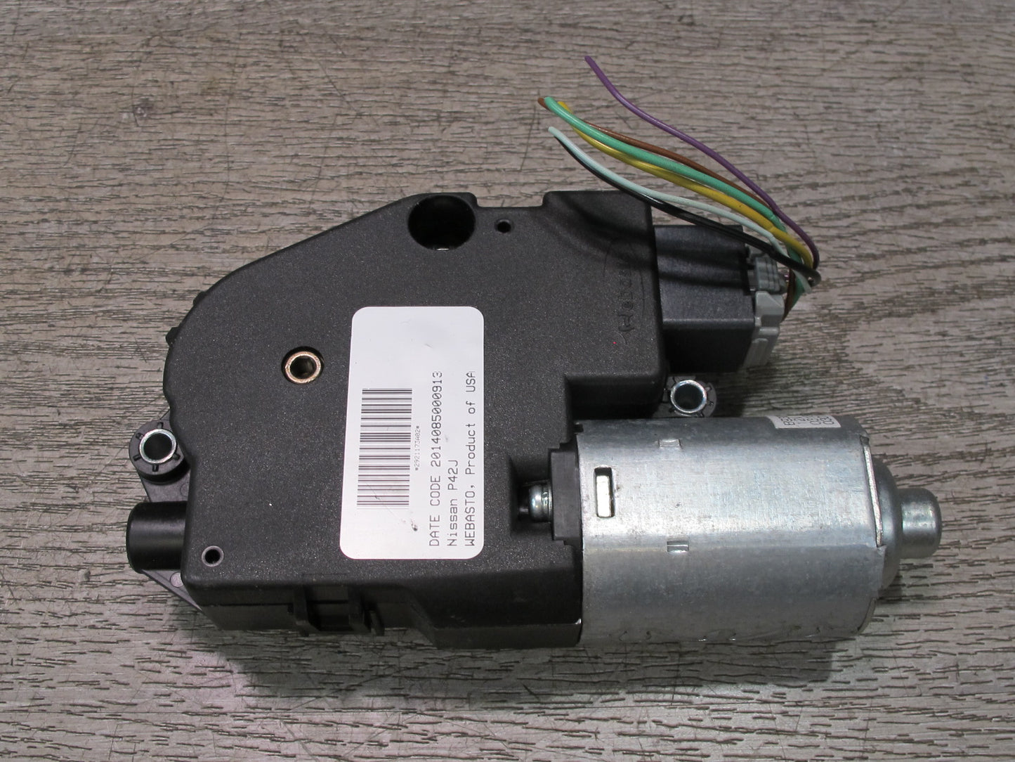 2014-2020 Infiniti QX60 Sunroof Motor Drive Unit 2921631B02
