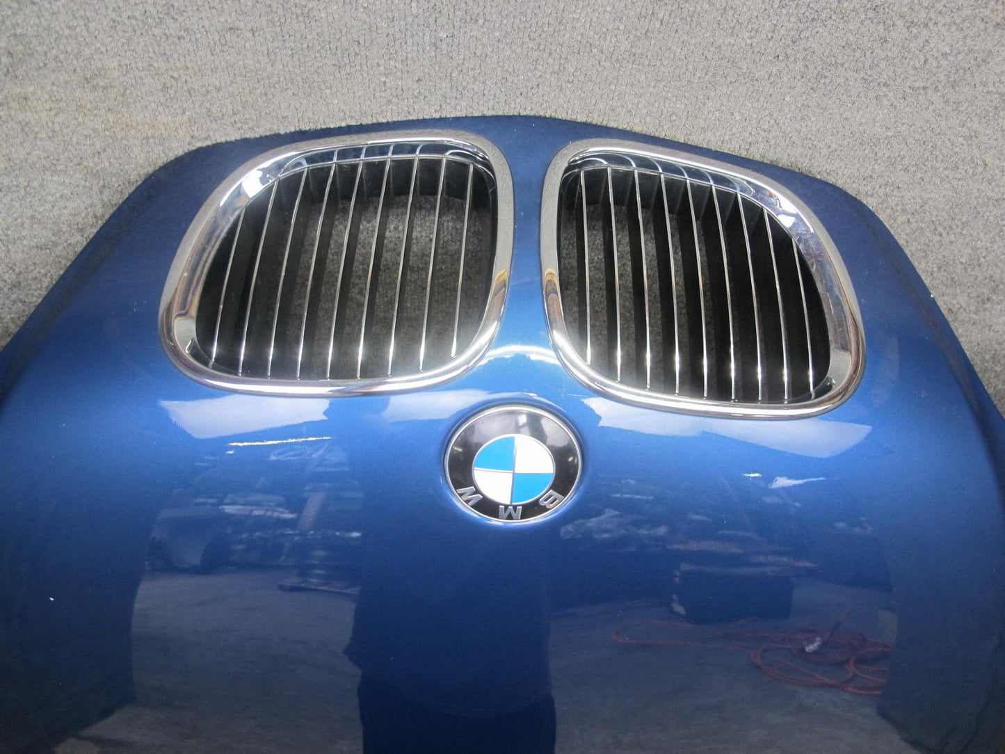 96-02 BMW E36/7 Z3 Front Hood Bonnet Shell Panel Cover Topas Blue OEM