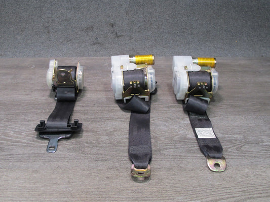 01-06 LEXUS LS430 REAR RIGHT CENTER LEFT SIDE SEATBELT RETRACTOR SET OEM