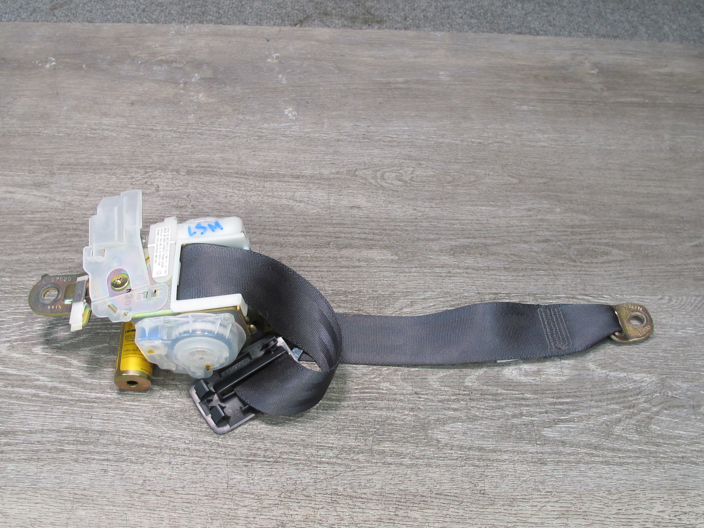 01-06 LEXUS LS430 REAR RIGHT CENTER LEFT SIDE SEATBELT RETRACTOR SET OEM