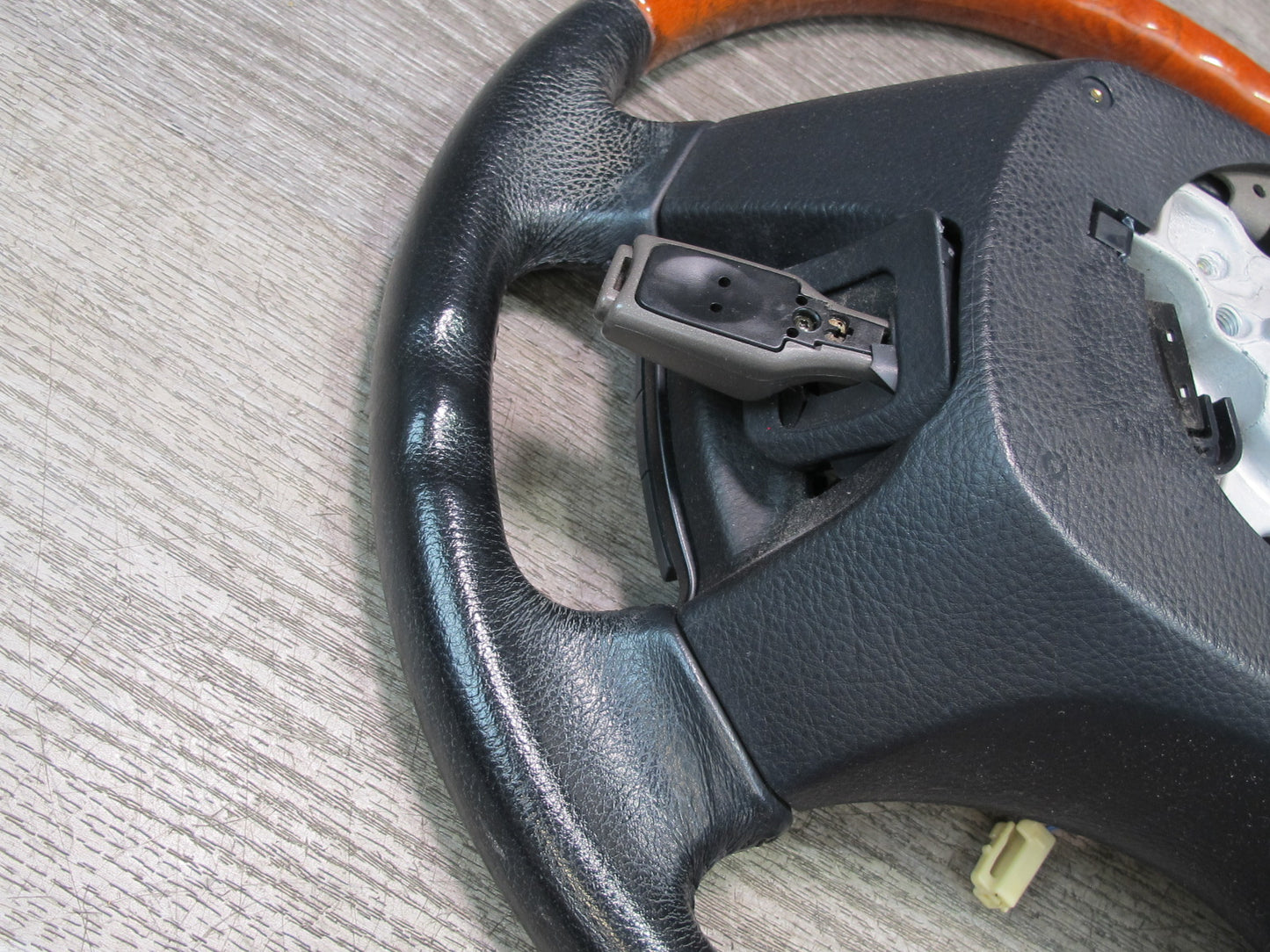 04-06 Lexus UCF30L LS430 Leather Wood Steering w Switches & Cruise Black OEM