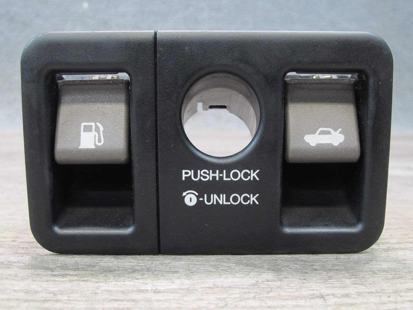 01-06 Lexus UCF30L LS430 Fuel Door Trunk Lid Release Switch Panel Black OEM