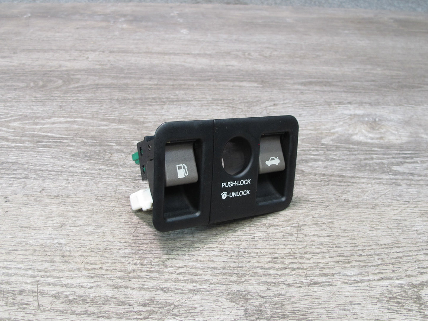 01-06 Lexus UCF30L LS430 Fuel Door Trunk Lid Release Switch Panel Black OEM