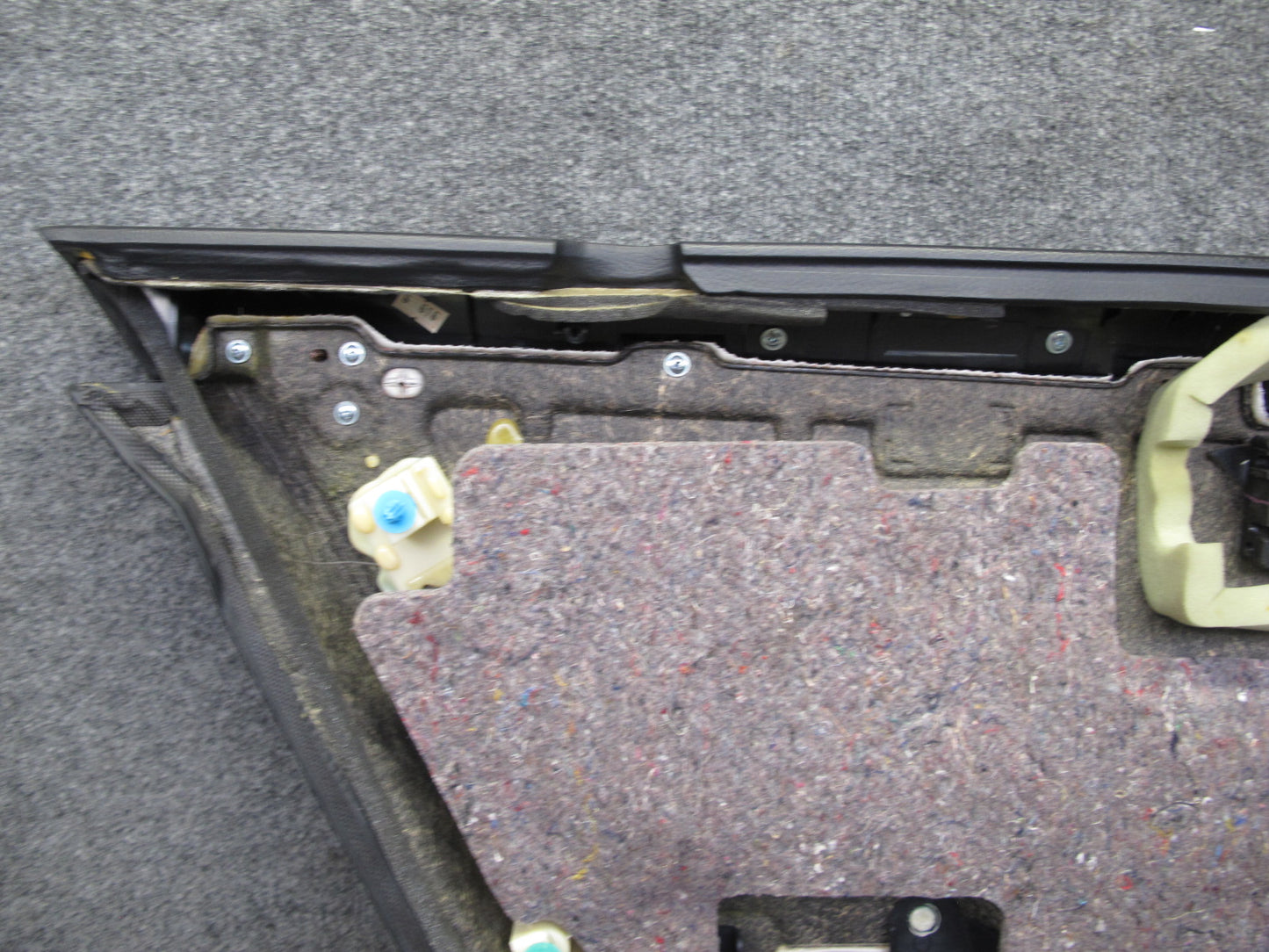 04-06 Lexus UCF30L LS430 Set of 2 Rear Door Interior Trim Cover Panel Black OEM