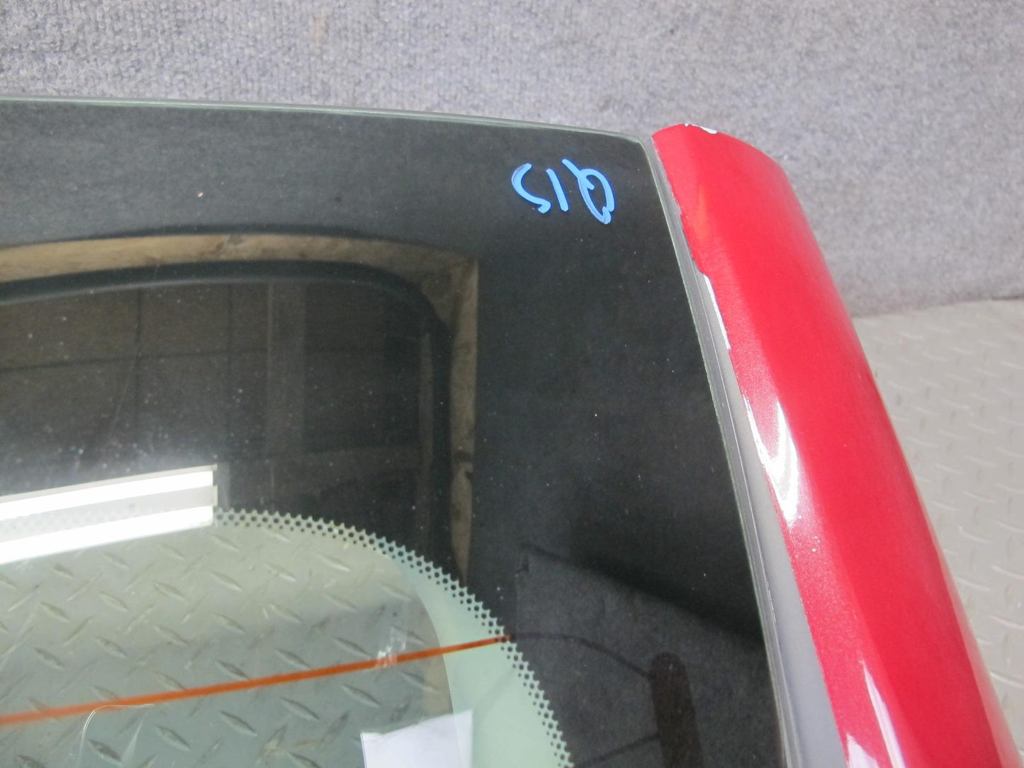 10-15 Lexus IS350 IS250 Convertible Rear Roof Back Glass Window RED Mica OEM