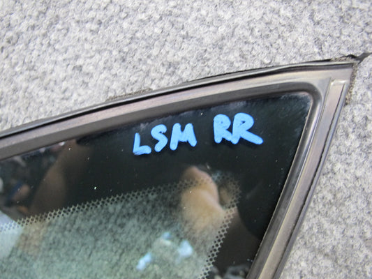 01-06 Lexus UCF30L LS430 Rear Right Door Fixed Glass Window OEM