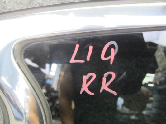 2014-2017 Infiniti QX60 Rear Right Quarter Glass Window