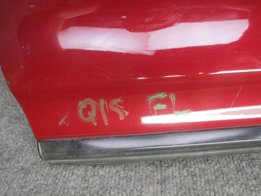 10-15 Lexus IS350 IS250 Convertible Left Driver Door Shell Panel RED Mica OEM