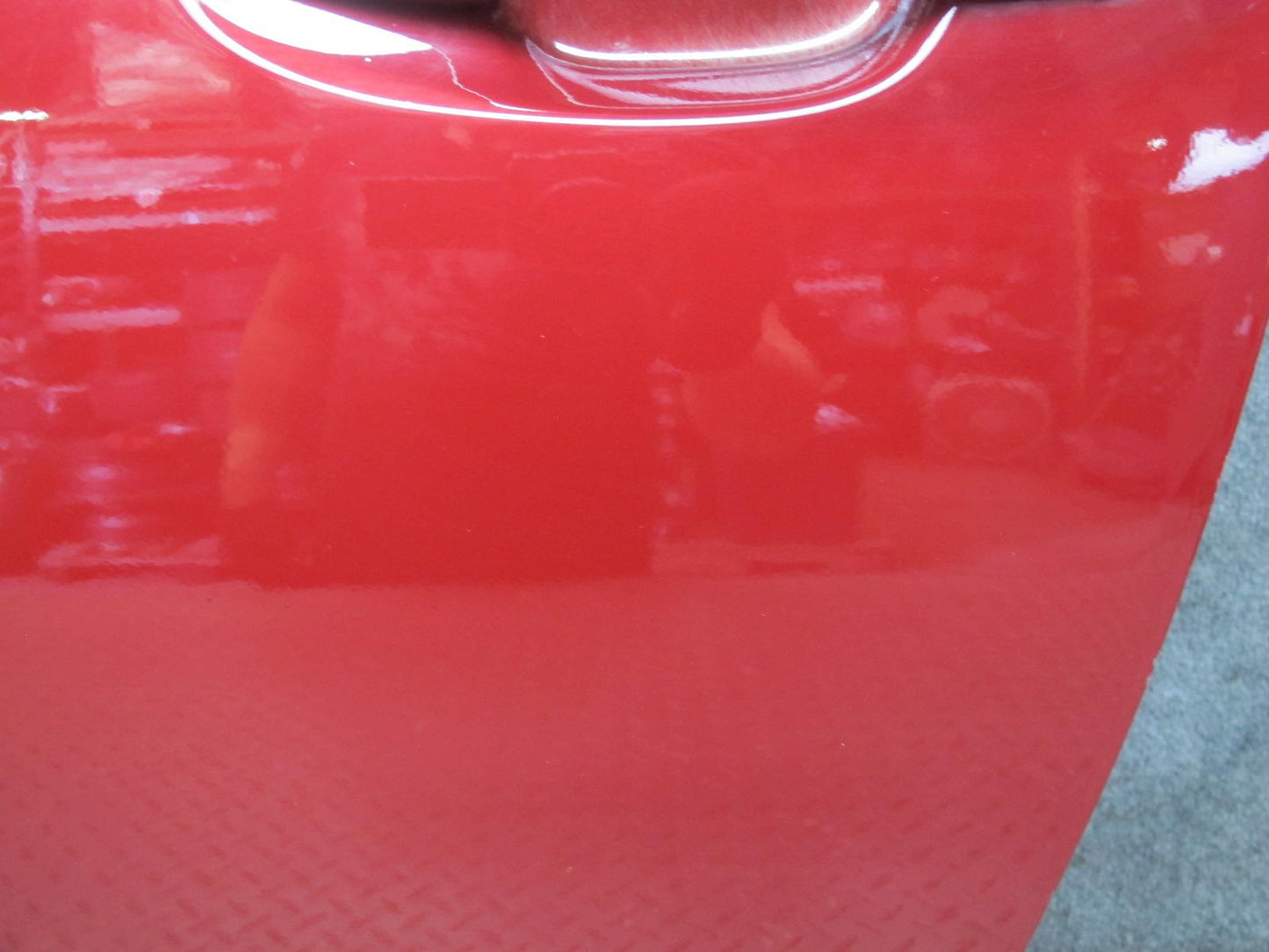 10-15 Lexus IS350 IS250 Convertible Left Driver Door Shell Panel RED Mica OEM