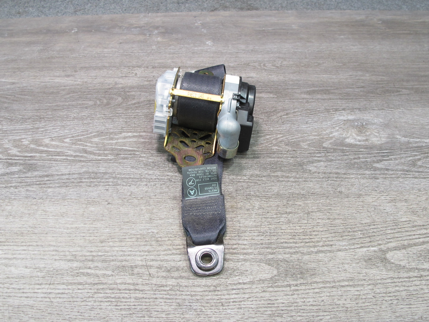 01-06 LEXUS LS430 FRONT RIGHT & LEFT SIDE SEATBELT RETRACTOR SET OEM