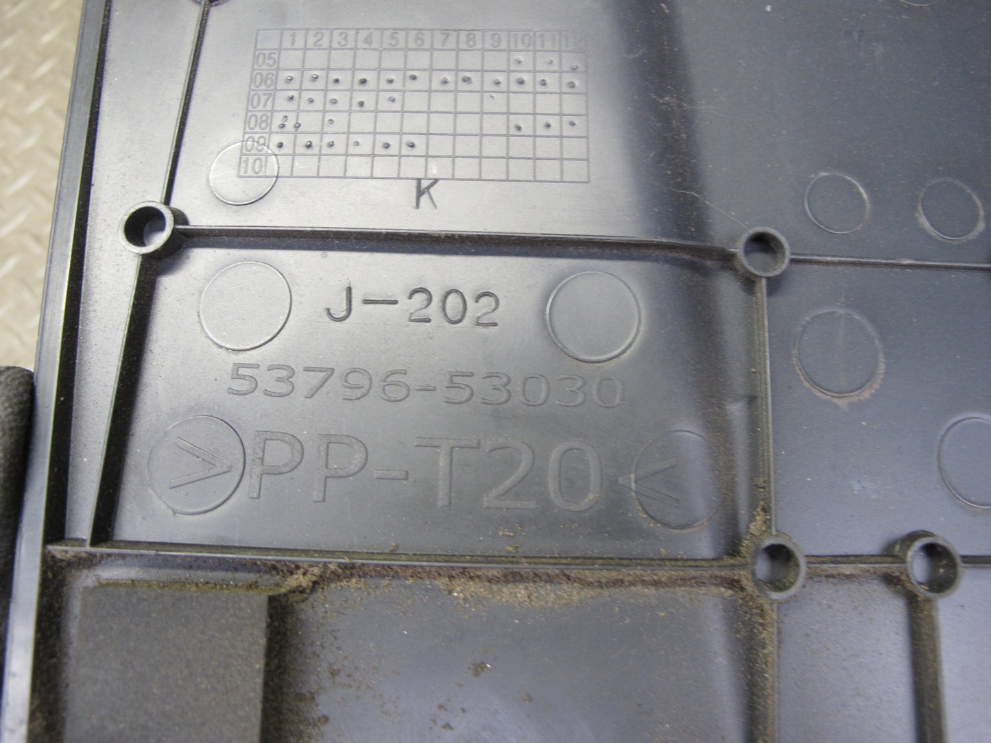 10-13 Lexus GSE20L IS250 Set of 5 Engine Bay Shield Cover Trim OEM
