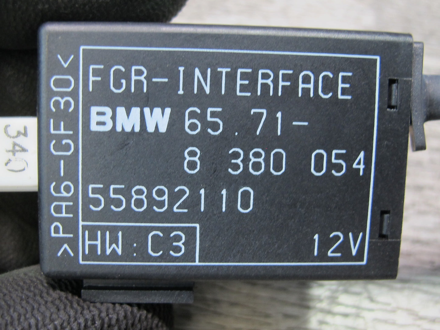 00-02 BMW E36/7 Z3 Cruise Control Interface Speed Sensor Module 8380054 OEM