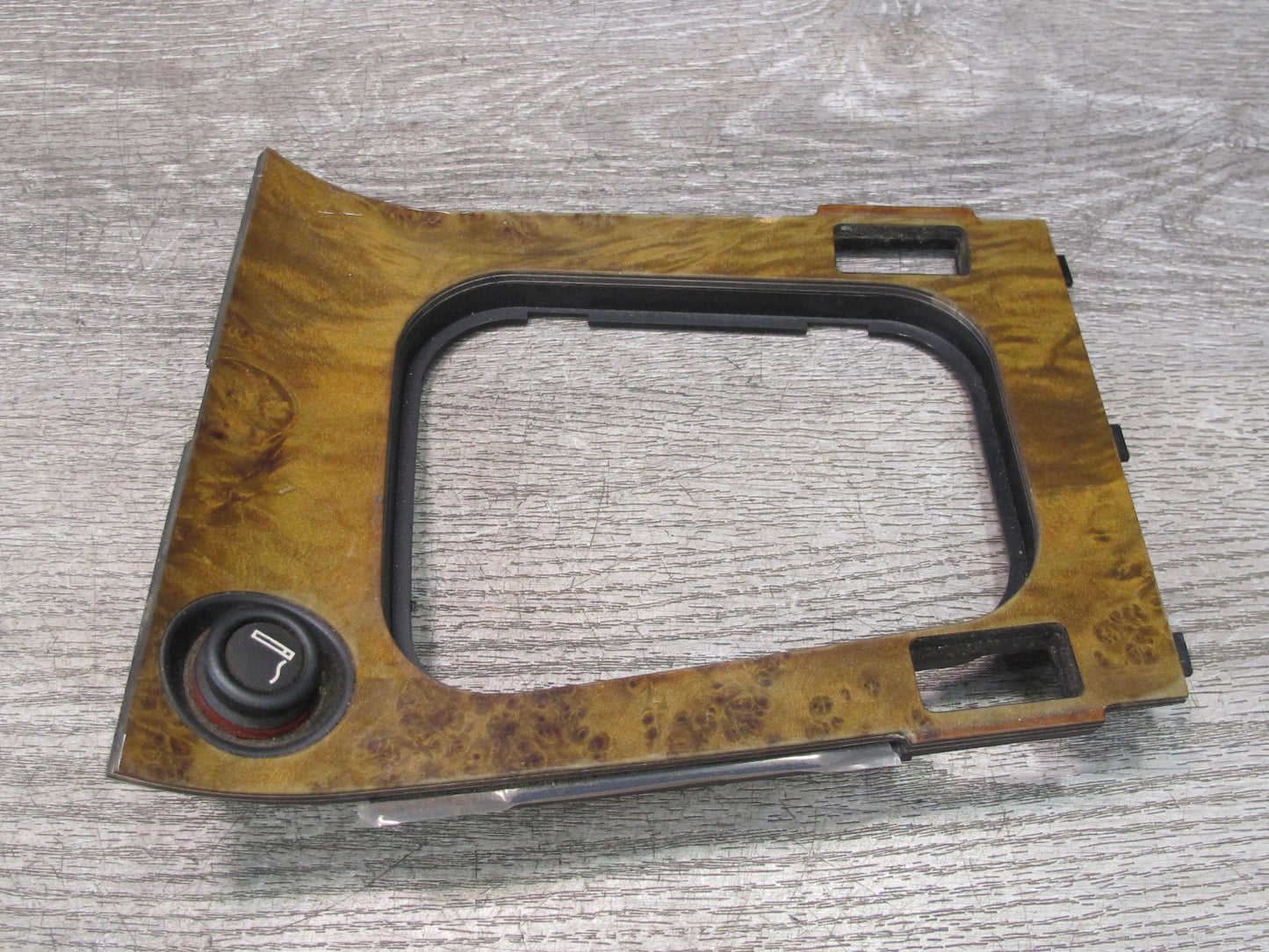 00-02 BMW E36/7 Z3 Center Console Shifter & Switch Wood Trim Cover Set OEM