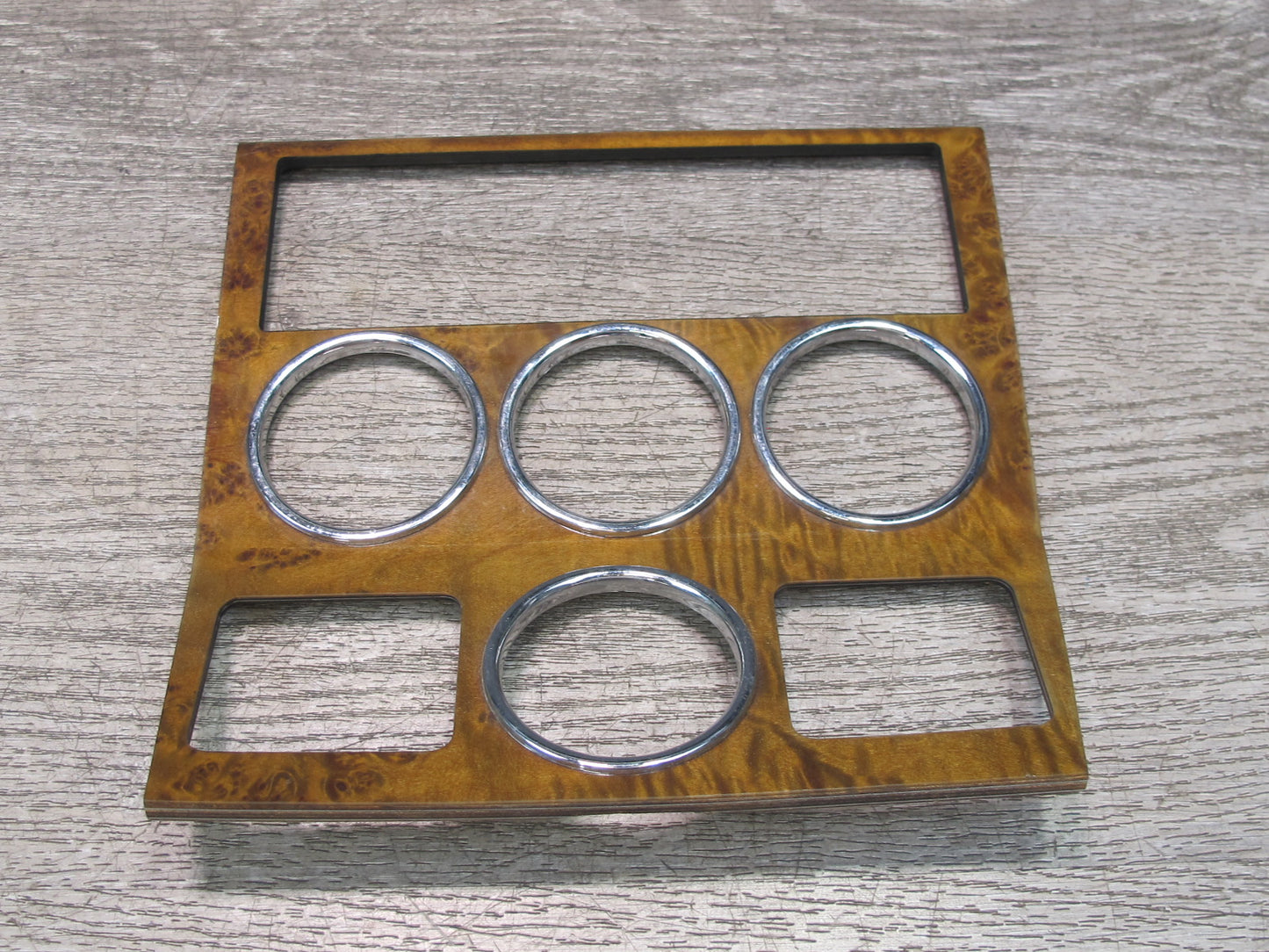 00-02 BMW E36/7 Z3 Center Console Shifter & Switch Wood Trim Cover Set OEM