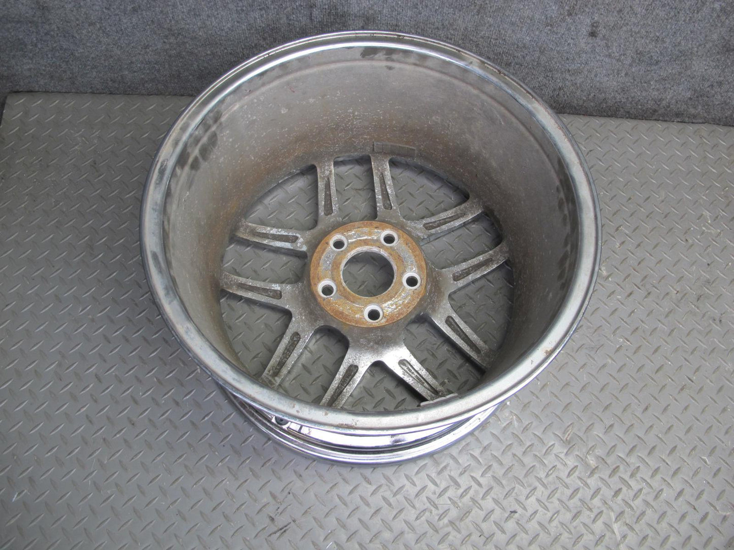97-04 Chevrolet Corvette C5 Aftermarket R18" Chrome Alloy Wheel Rim 18x9.5J ET65