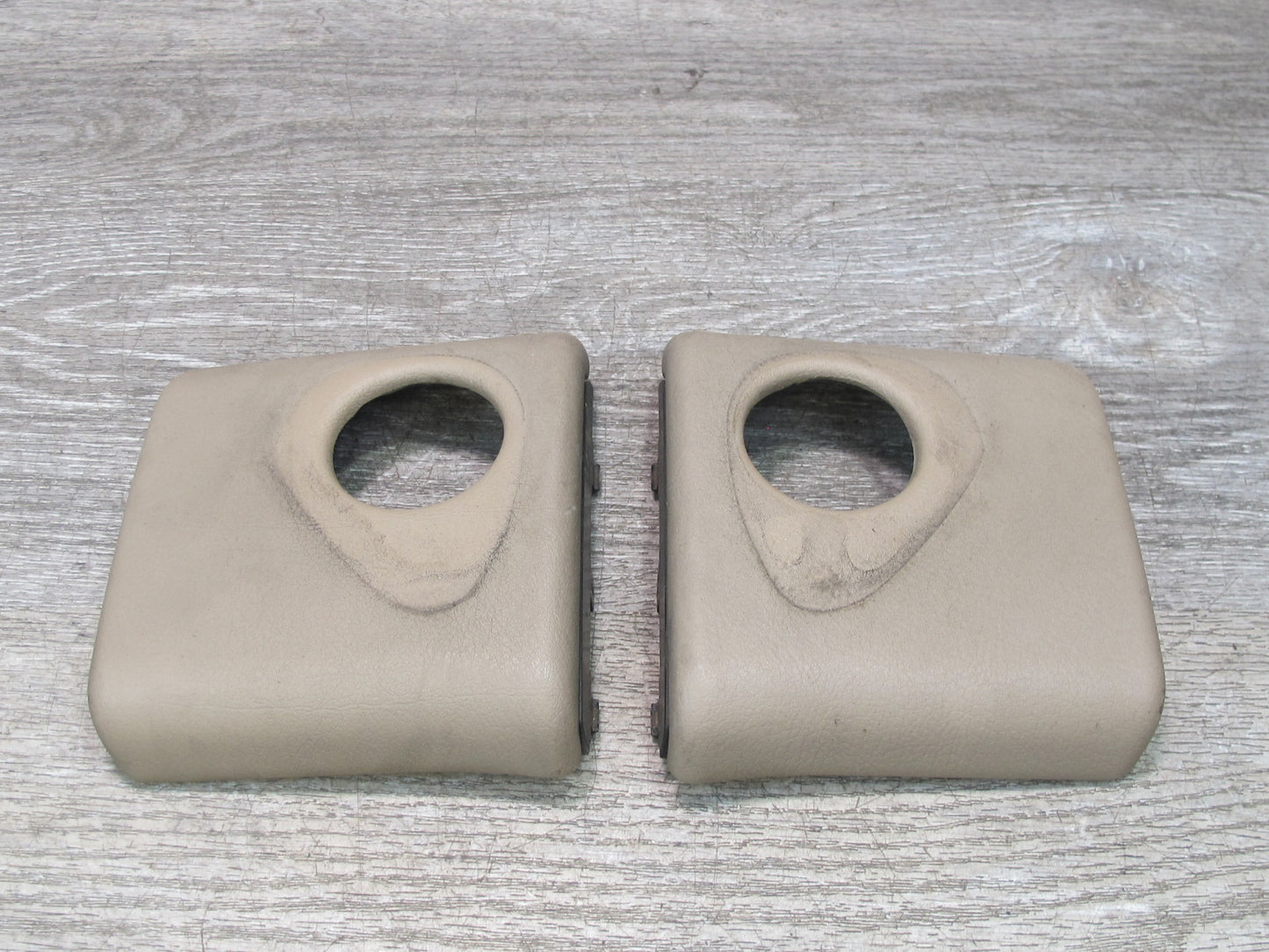 00-02 BMW E36/7 Z3 Roadster Set of 2 Left Right Roll Bar Trim Cover Beige OEM