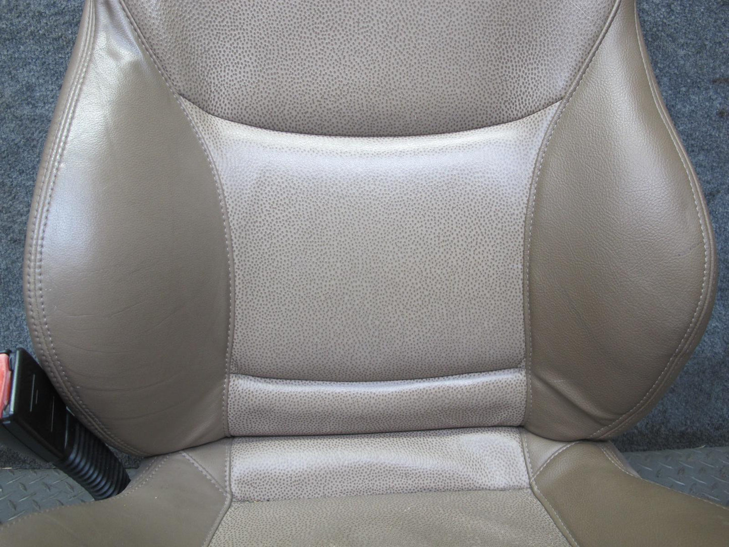 00-02 BMW E36/7 Z3 Set of 2 Left & Right Sport Heated Leather Seat Beige OEM