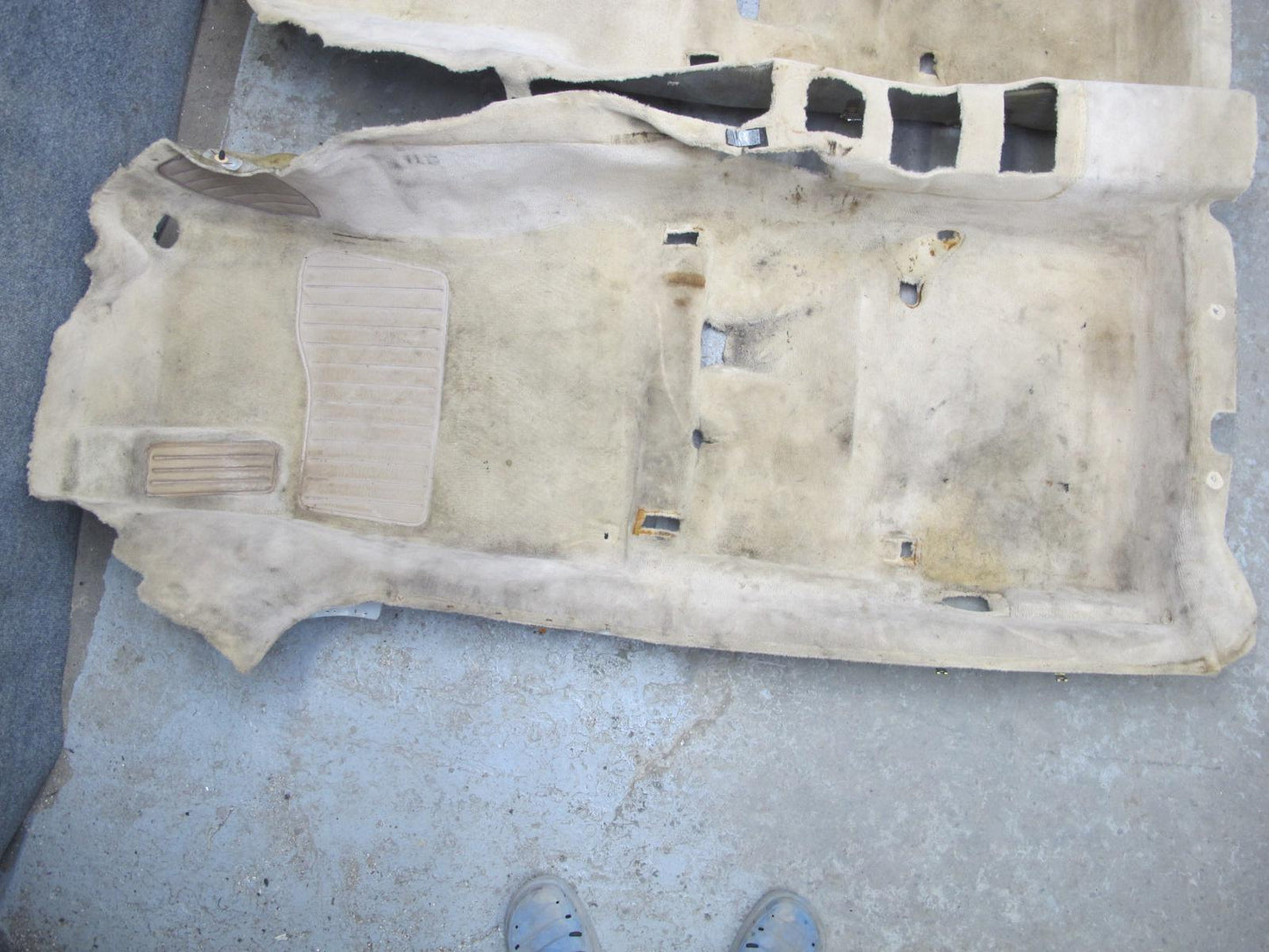 92-00 Lexus JZZ31L SC400 SC300 Floor Carpet Liner Cover Ivory OEM