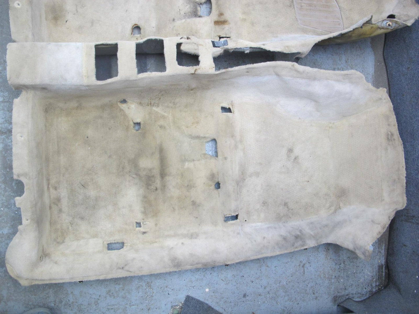 92-00 Lexus JZZ31L SC400 SC300 Floor Carpet Liner Cover Ivory OEM