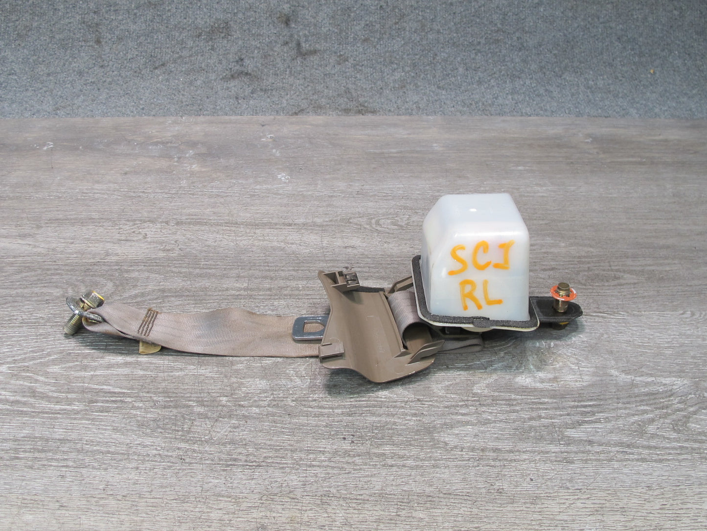 92-96 LEXUS SC300 SC400 REAR RIGHT & LEFT SIDE SEATBELT RETRACTOR SET OEM