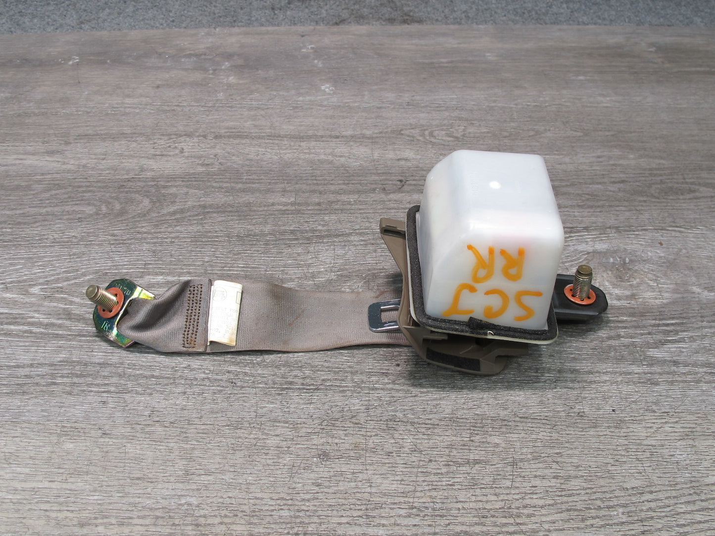92-96 LEXUS SC300 SC400 REAR RIGHT & LEFT SIDE SEATBELT RETRACTOR SET OEM