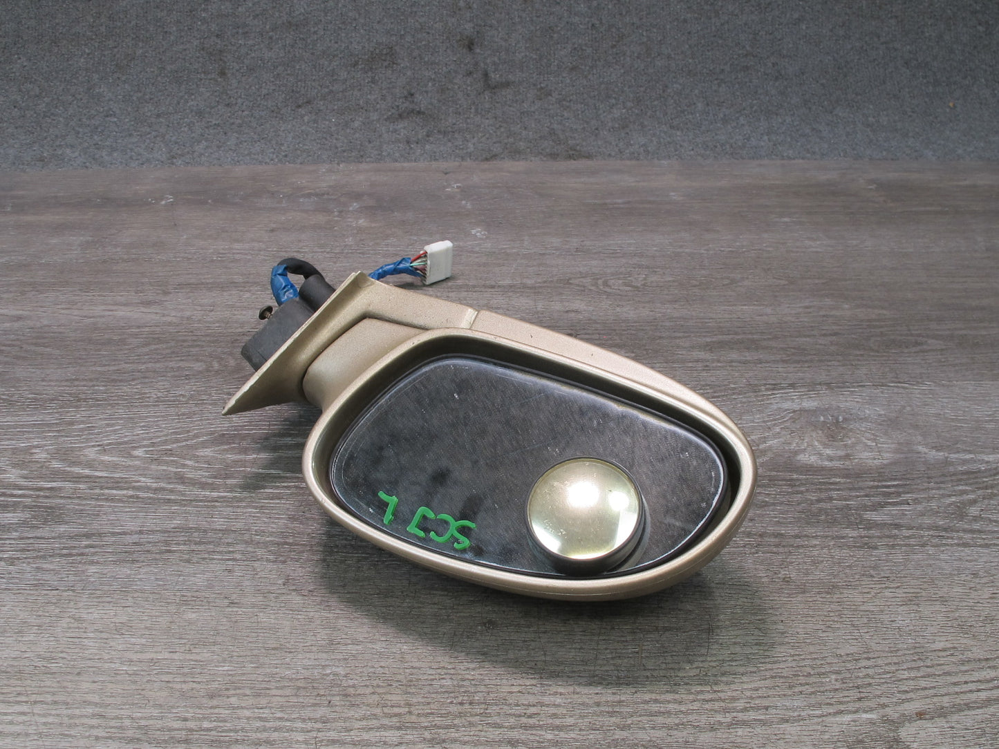 92-94 Lexus JZZ31L SC400 SC300 Left Door Side View Power Mirror Beige OEM