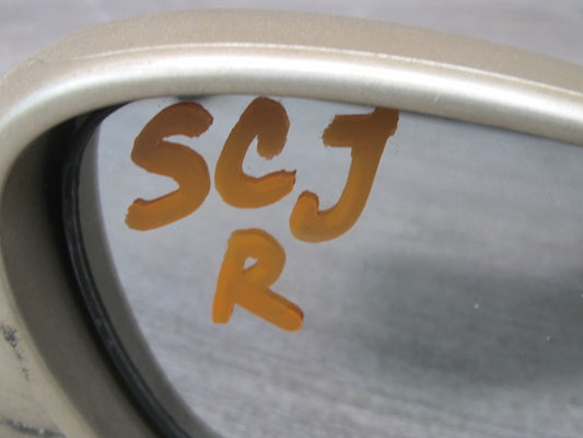 92-94 Lexus JZZ31L SC400 SC300 Right Door Side View Power Mirror Beige OEM