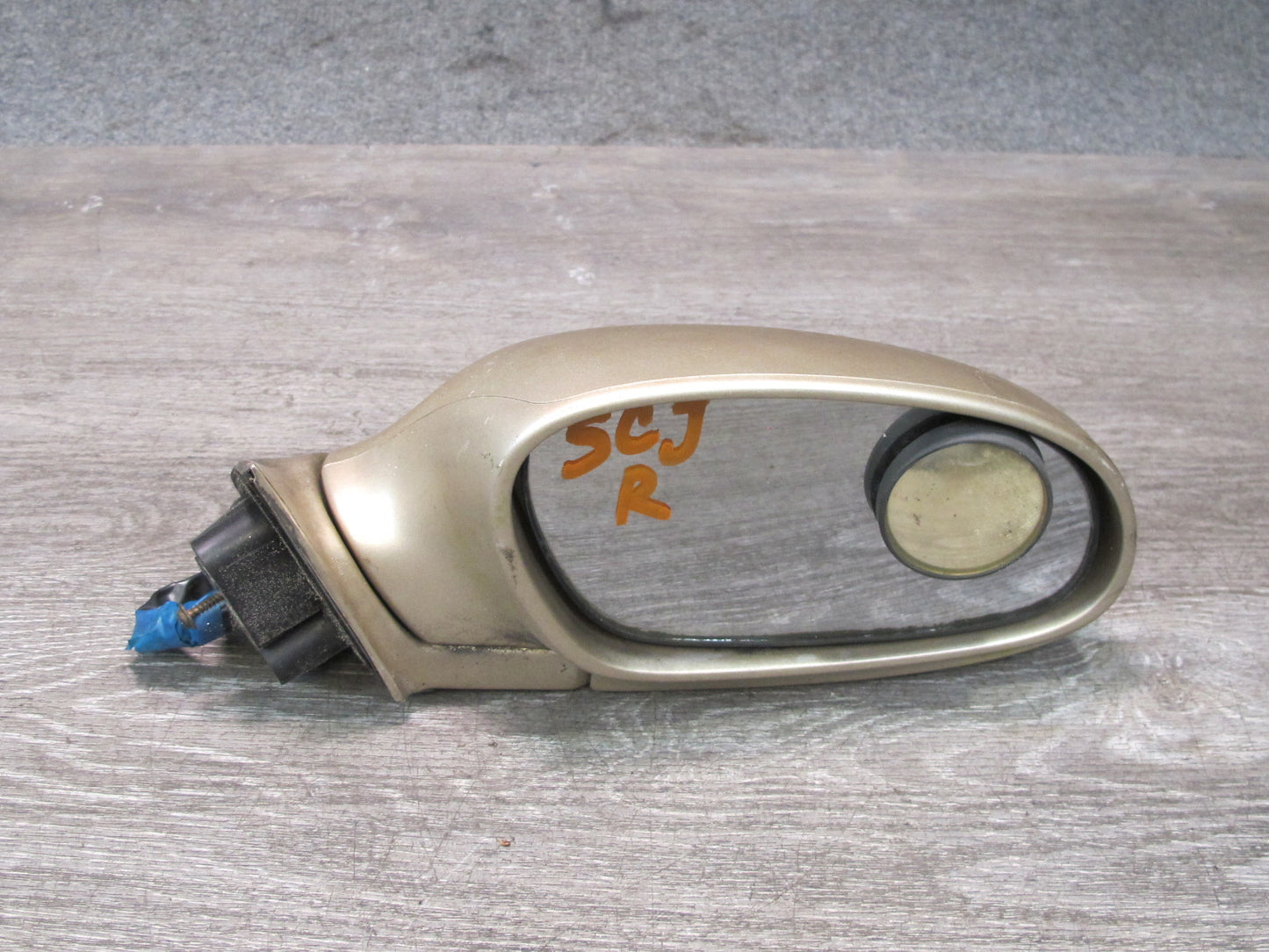 92-94 Lexus JZZ31L SC400 SC300 Right Door Side View Power Mirror Beige OEM