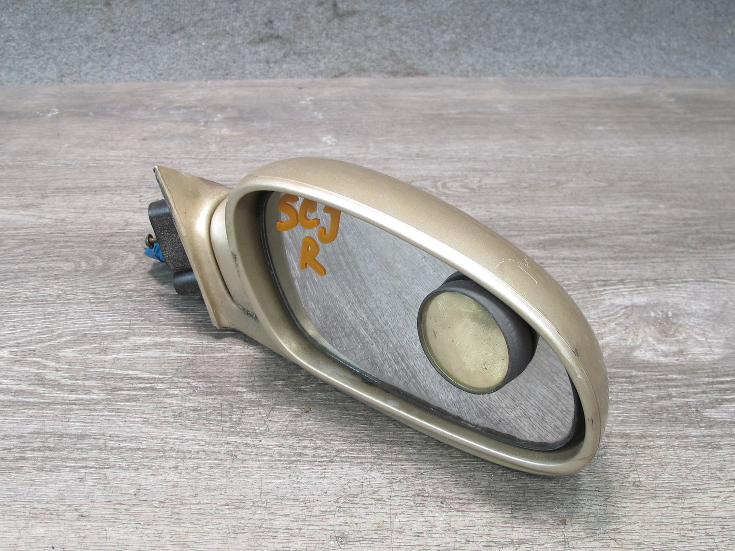 92-94 Lexus JZZ31L SC400 SC300 Right Door Side View Power Mirror Beige OEM