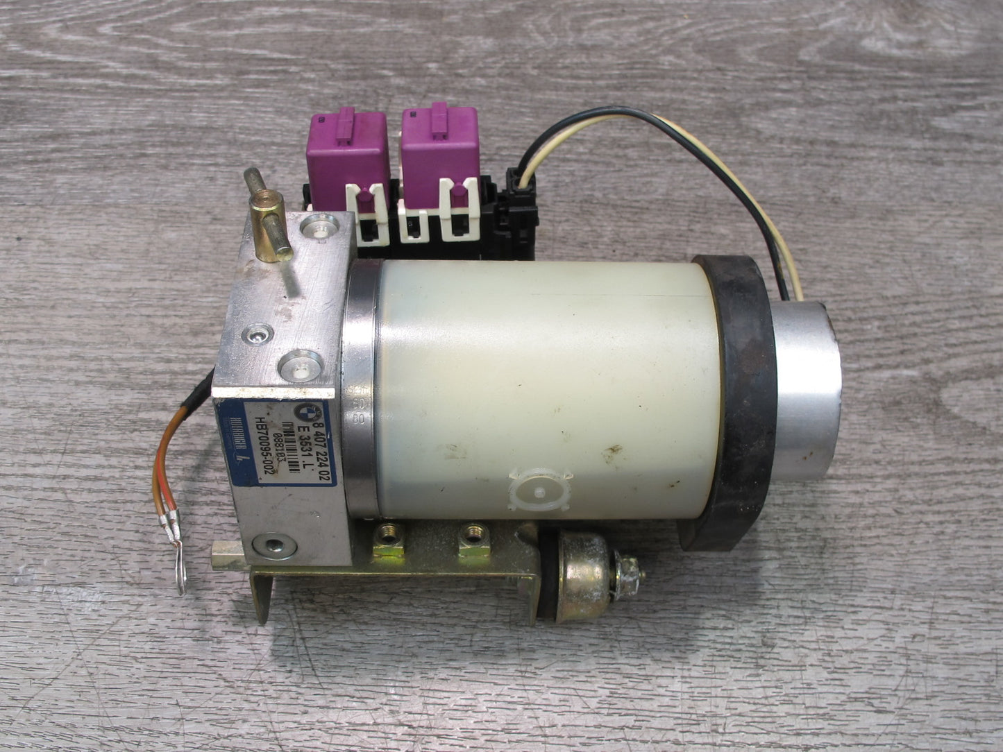 96-02 BMW E36/7 Z3 Roadster TOP Roof Hydraulic Pump Motor w Relays 8407224 OEM