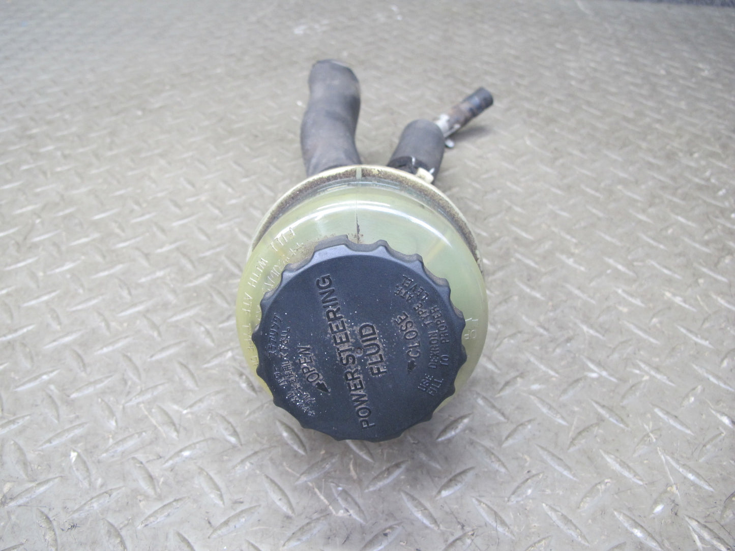 01-06 Lexus UCF30L LS430 Power Steering Fluid Reservoir Bottle Tank w Hoses OEM