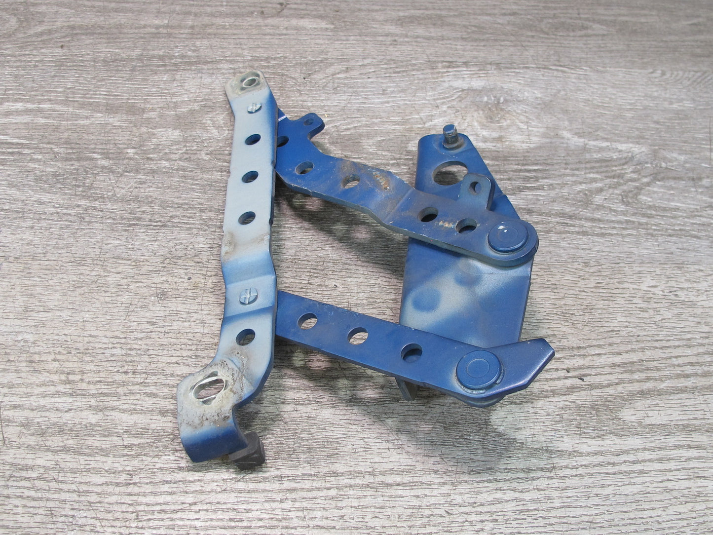 96-02 BMW E36/7 Z3 Set of 2 Front Left & Right Hood Bonnet Hinge Blue OEM